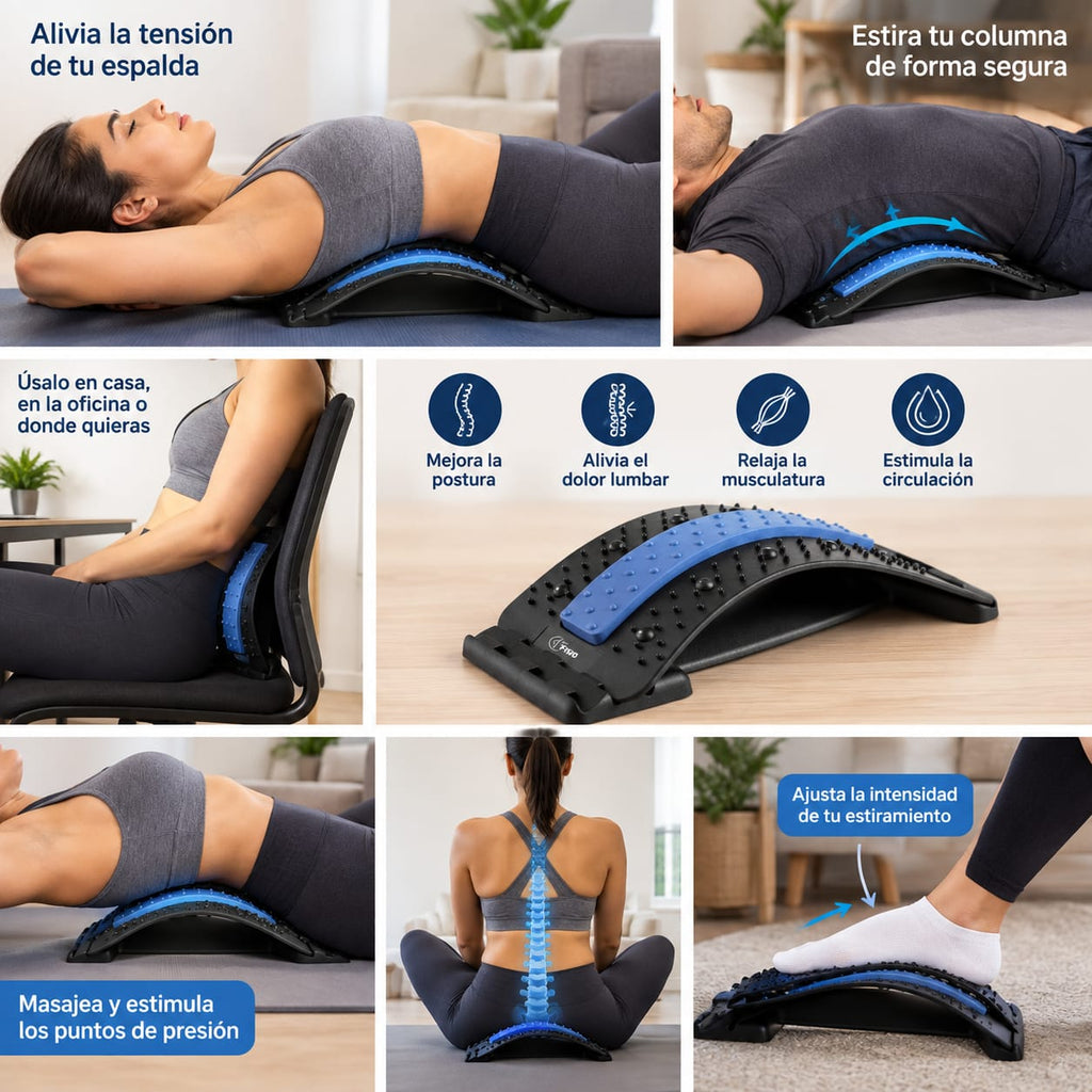 Masajeador Estirador Lumbar