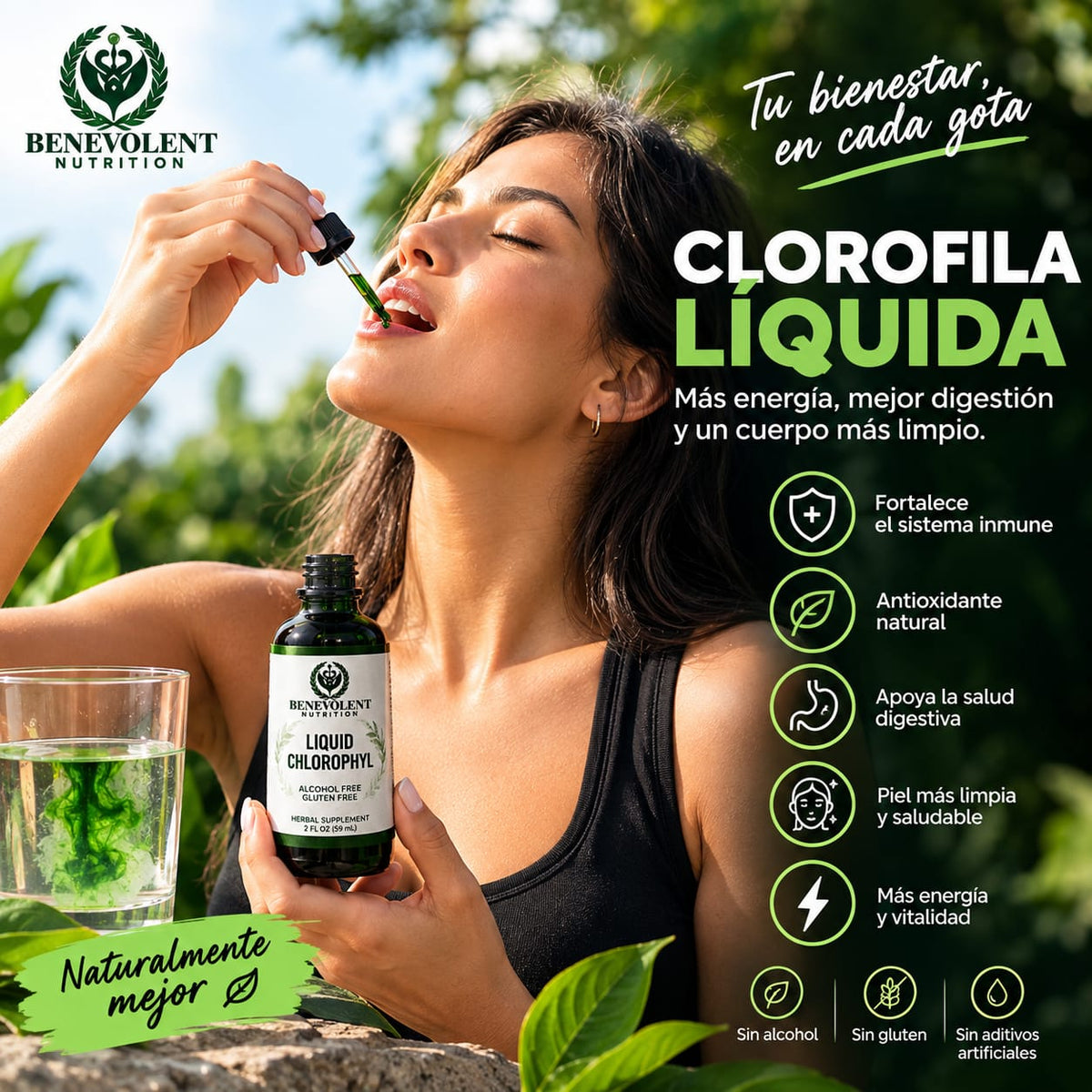 Clorofila Líquida | Bienestar y Vitalidad Diaria 🌿