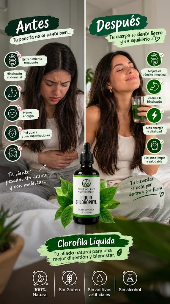 Clorofila Líquida | Bienestar y Vitalidad Diaria 🌿